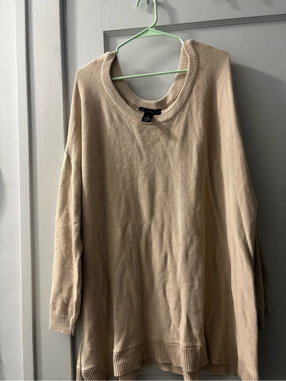 Beige Knit Sweater